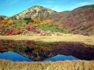 天狗の庭より火打山