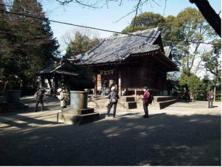 山田神社　本殿は市の有形文化指定でケヤキの彫刻が素晴らしい