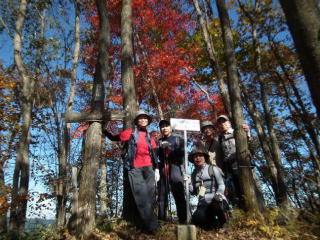 麻生山山頂-紅葉が素晴らしい