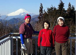 岳ノ台からの富士山