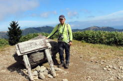 茶臼山山頂ーランチタイム